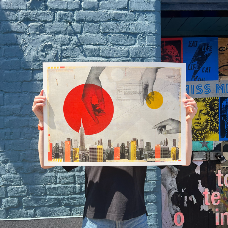 Maxine Gregson Print Club London Screenprint