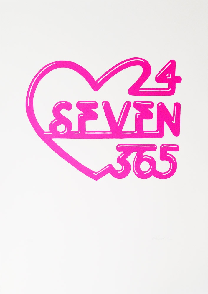 24 Seven 365 Print Club London