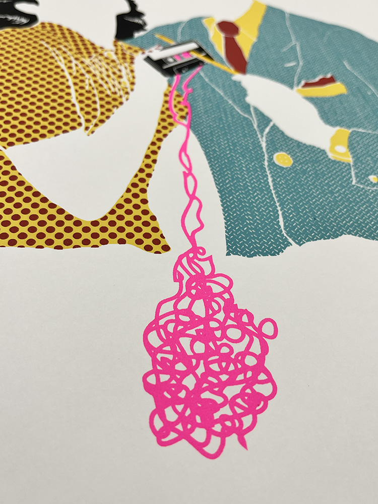 Johnathon Reiner Tangled screen print 01