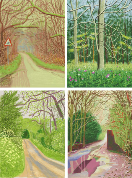 David Hockney: The Arrival of Spring - Print Club London