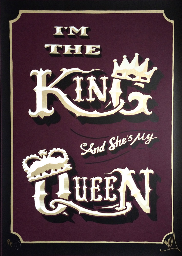 King & Queen - Print Club London