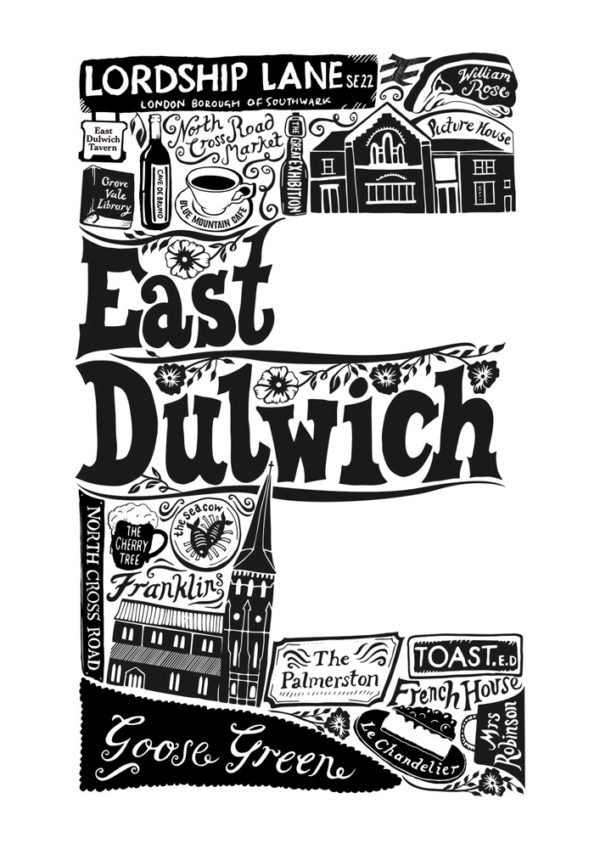 Lucy Loves This Print Club London East Dulwich Screen Print