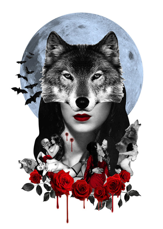 Cassandra Yap Dracula Print Club London Summer Screen Prints