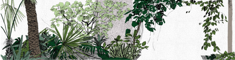 Barbican Narrow Panoramic Print Club London Screen Print