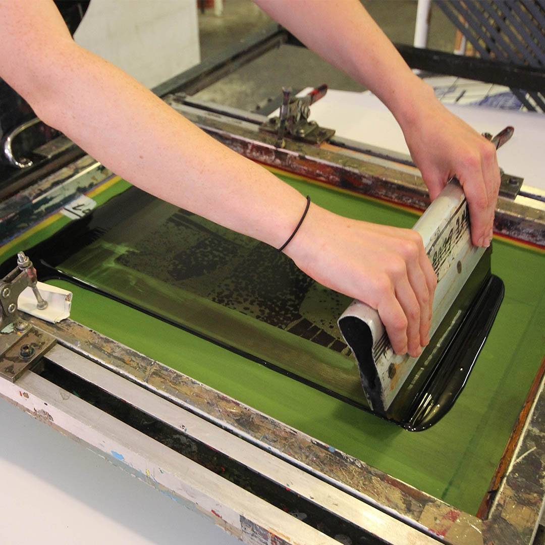 CMYK Screen Printing Workshop at Print Club London