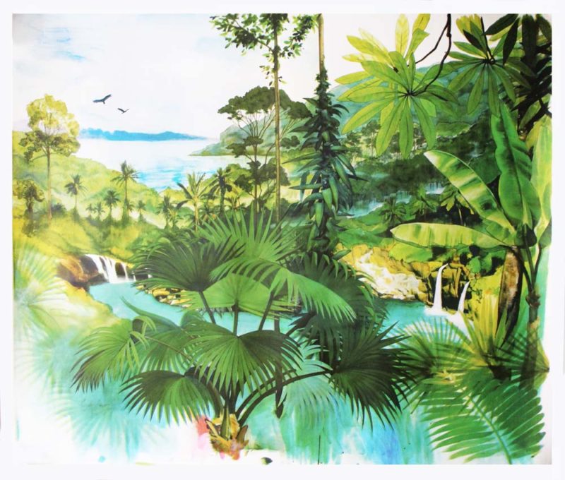 Jungle Andy MacGregor Print Club London Screen Print