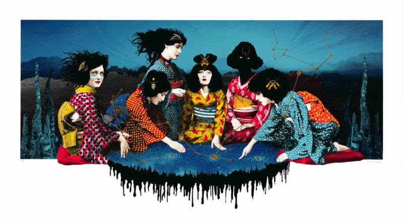 Johnathan Reiner Cosmic Gathering Print Club London Screen Print