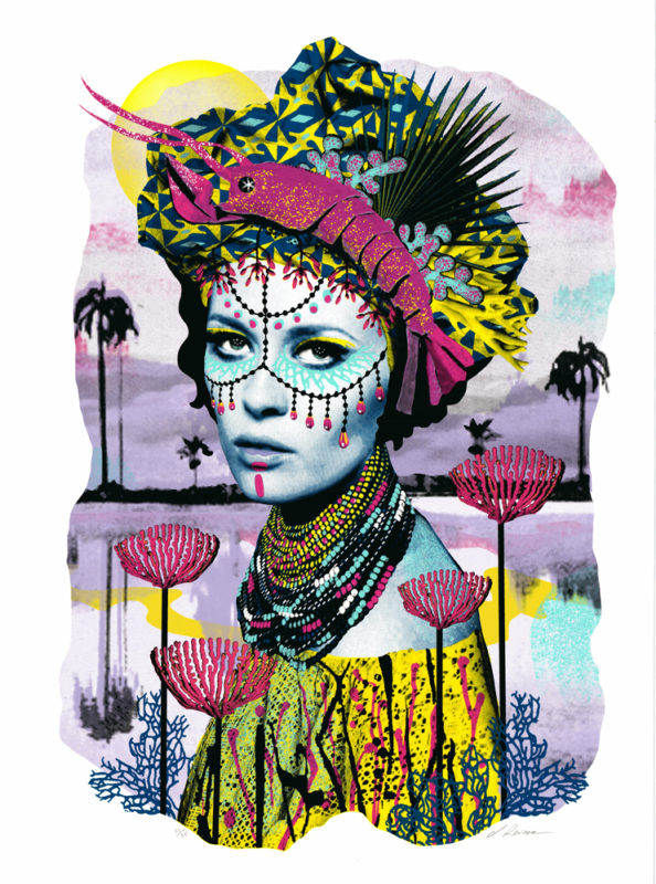 Totem Atabey Johnathan Reiner Print Club London Screen Print