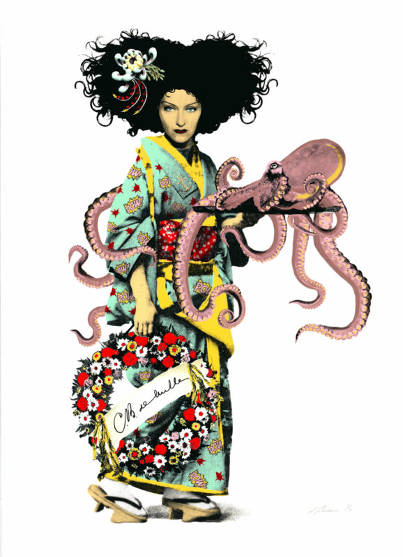 The Lunacy of Norma Desmond Johnathan Reiner Print Club London Screen Print