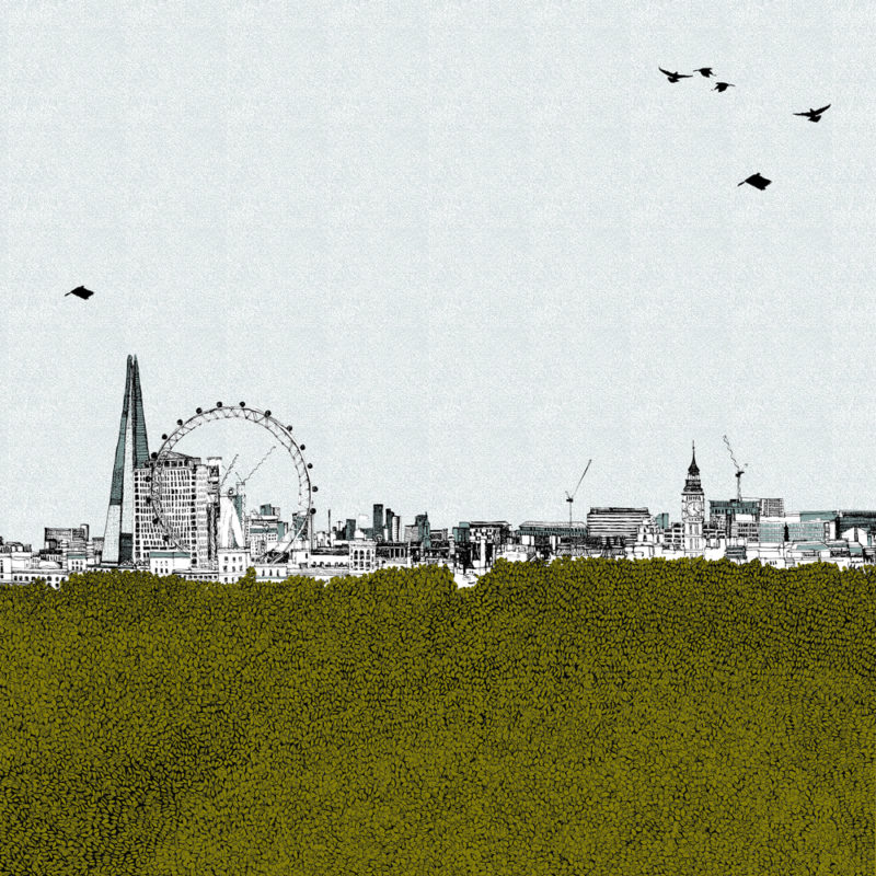 Leaf It London Clare Halifax Print Club London Screen Print