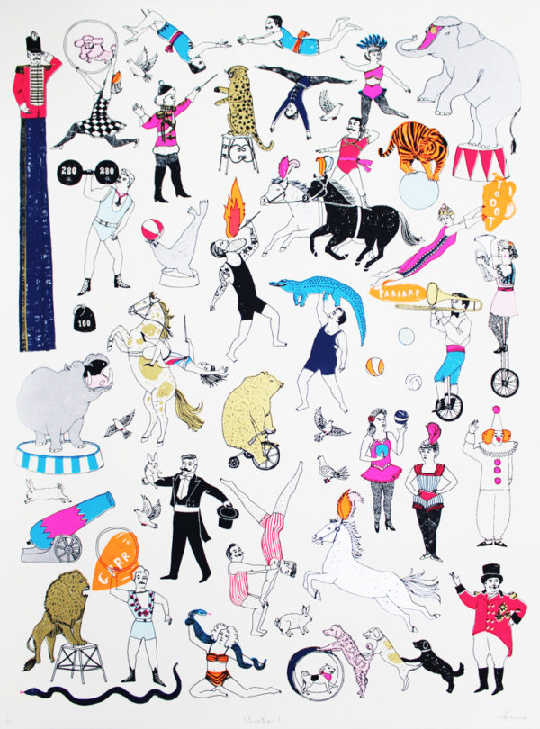 Charlotte Farmer Showtime Print Club London