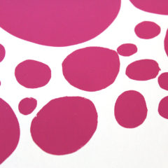 Bubbles Pink Nadja Lavin Print Club London Screen Print