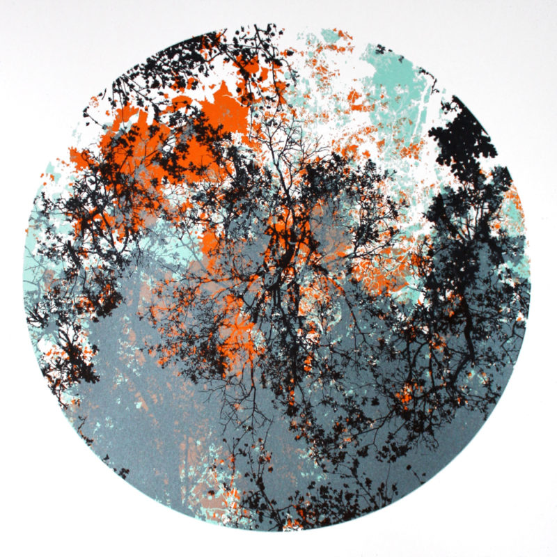 Dark Branches by Chris Keegan Print Club London Screen Print