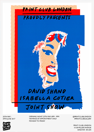 David Shand & Isabella Cotier Joint Show Print Club London