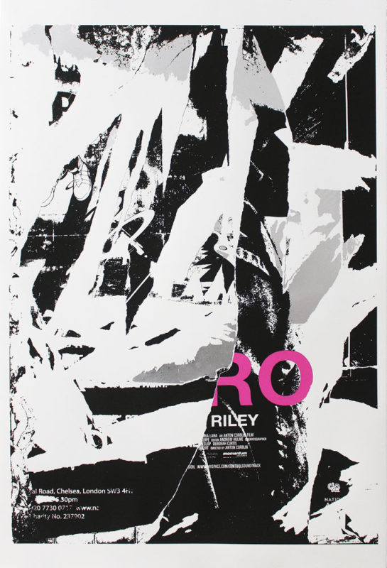 Riley David Shand Print Club London Screen Print