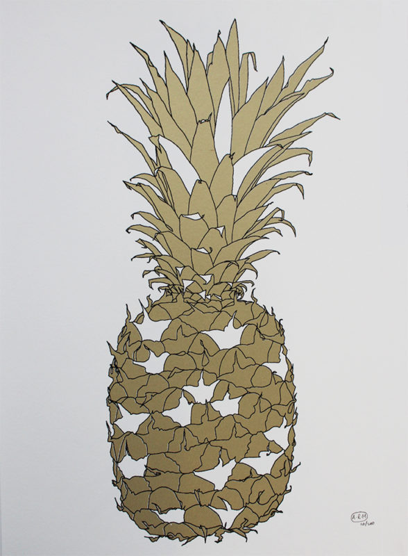 Solid Gold Mini Andy Macgregor Print Club London Screen Print