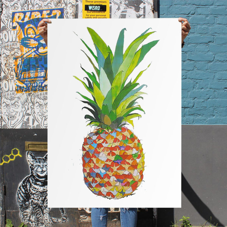 Pineapple Print Club London
