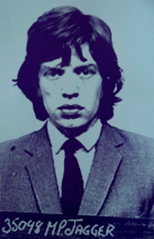 Mick Jagger II David Studwell Print Club London Screen Print