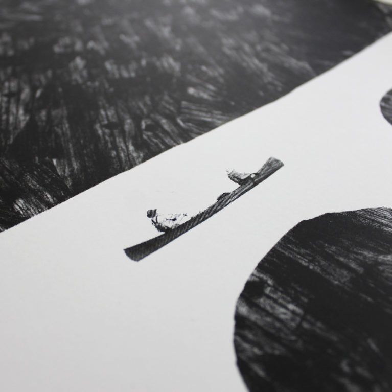 Deliverance Thomas Whitcombe Print Club London Screen Print