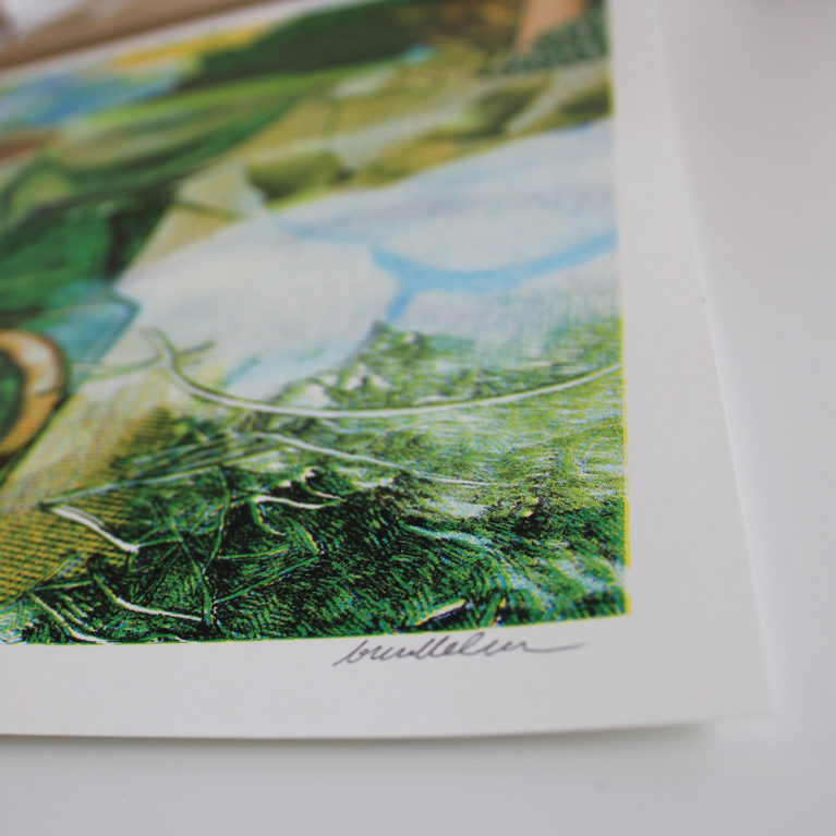 Blow Up Lucille Clerc Print Club London Screen Print