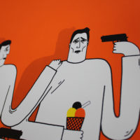 In Bruges Rozalina Burkova Print Club London Screen Print