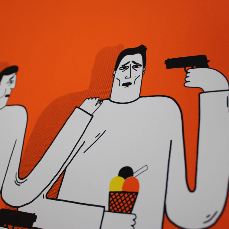 In Bruges Rozalina Burkova Print Club London Screen Print