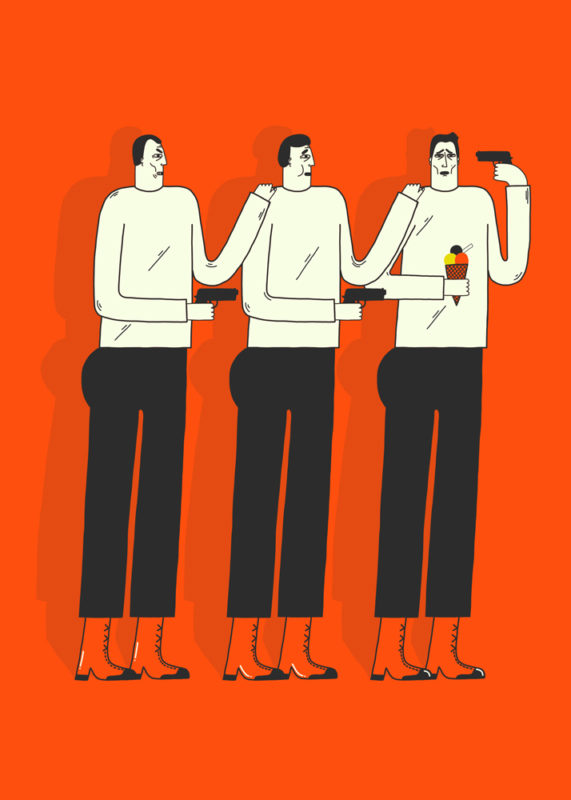 In Bruges Rozalina Burkova Print Club London Screen Print