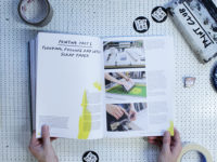 Sketchbook to squeegee Print Club London Book Screen Print