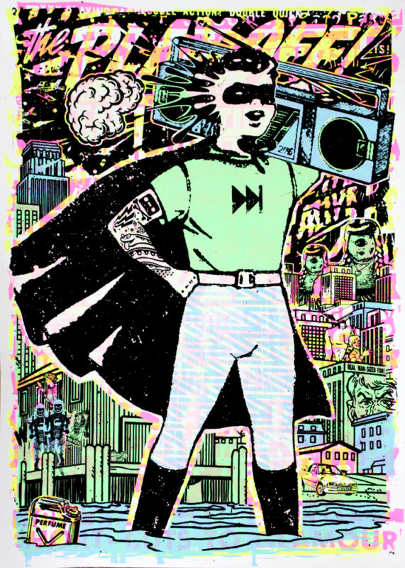 The Play Off Ben Rider Print Club London Screen Print