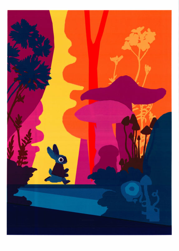 A Tale of Peter Rabbit Chris Haughton Print Club London Screen Print