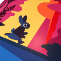 A Tale of Peter Rabbit Chris Haughton Print Club London Screen Print