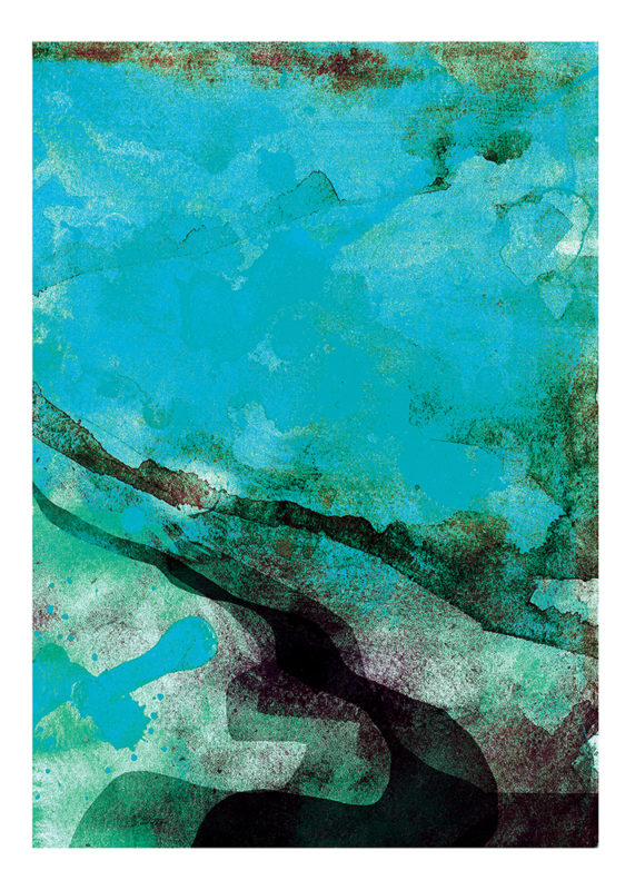 Sea Gavin Dobson Print Club London Screen Print