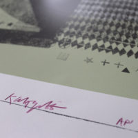 Hinge Kate Gibb Print Club London Screenprint