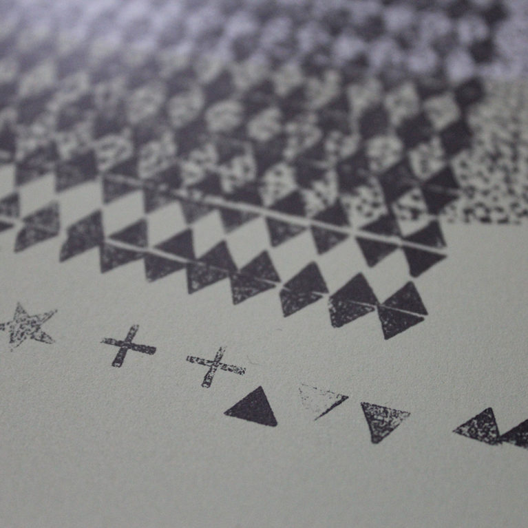 Hinge Kate Gibb Print Club London Screenprint