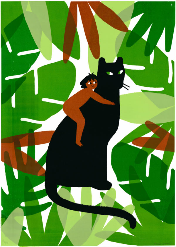 The Jungle Book Maria Neves Print Club London Screen Print