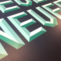 Peter Pan Ornamental Conifer Print Club London Screen Print