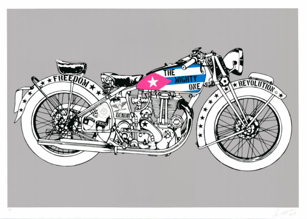 The Motorcycle Diaries Rugman Print Club London Screen Print