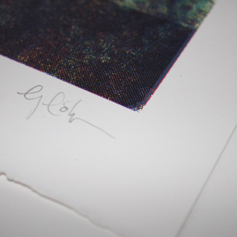 Sea Gavin Dobson Print Club London Screen Print