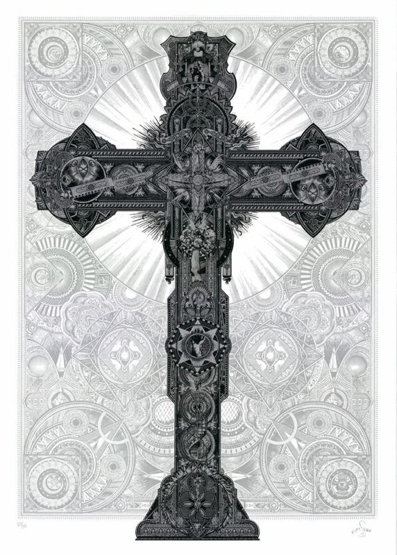 The Bible 57 Design Print Club London Screen Print