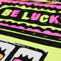 Super Extra Lucky 3rd Edition Ben Rider Print Club London Screen Print