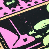 Super Extra Lucky 3rd Edition Ben Rider Print Club London Screen Print