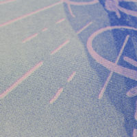 Halo Blue DONK Print Club London Screen Print