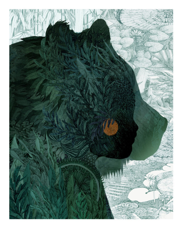 Baloo Lucille Clerc Print Club London Screen Print