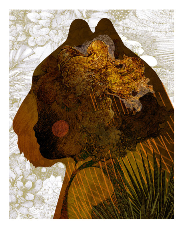 Shere Khan Lucille Clerc Print Club London Screen Print