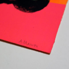 The Return of the Pint Sized Dictator Anna Marrow Print Club London Screen Print