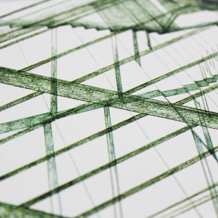 Barbican Lucille Clerc Print Club London Screen Print