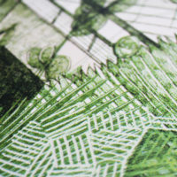 Barbican Lucille Clerc Print Club London Screen Print