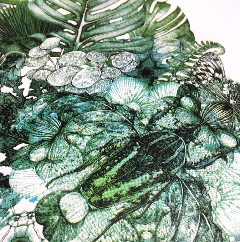 Vanitas Jungle Lucille Clerc Print Club London Screen Print