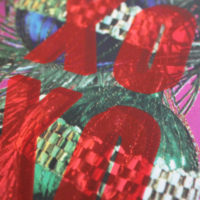 XOXO Xmas Dave Buonaguidi Print Club London Screen Print