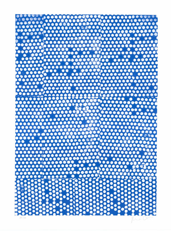 Blue Dot Gfeller and Hellsgaard Print Club London Screen Print Club Screen Print